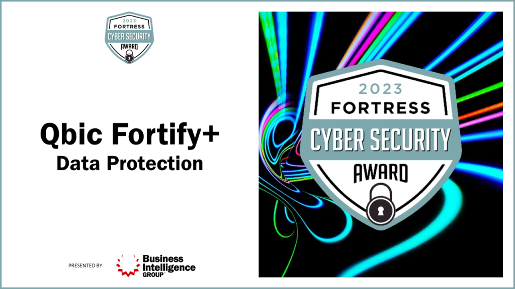 Qbic Fortify+ Cybersecurity Award