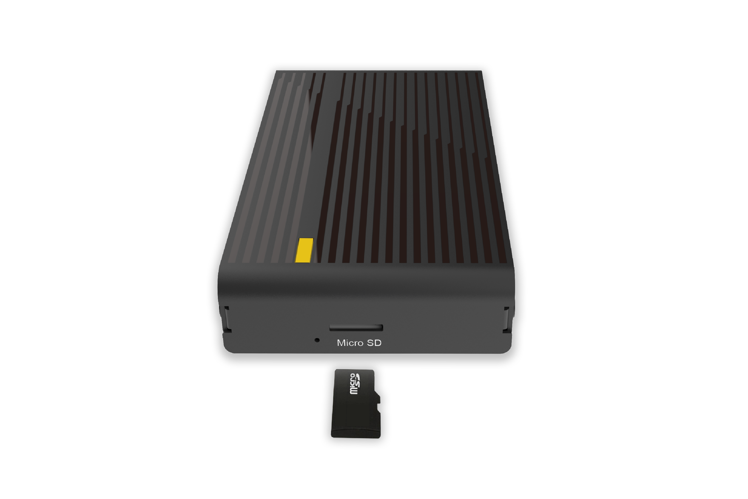 FHD-200 can support up to 2TB with an external microSD card slot.