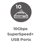 TDD-1000 10Gbps USB Ports